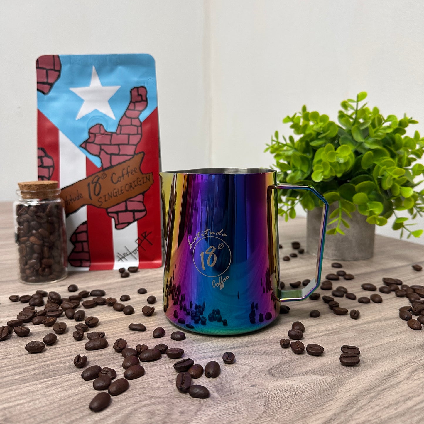 Pitcher de café tornasol Latitude 18 